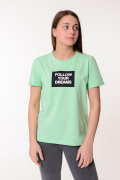 ментол фото Женская футболка К9.0690 купить в Одессе по оптовым ценам