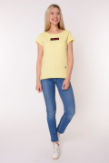 светло-желтый фото Женская футболка K9.00725 купить в Одессе по оптовым ценам