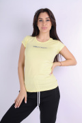желтый фото Женская футболка 1071 купить в Одессе по оптовым ценам