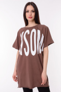 коричневый фото Женская туника К9.00032 купить в Одессе по оптовым ценам