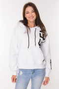 белый фото Женская толстовка K9.0389 купить в Одессе по оптовым ценам