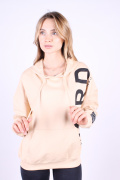 бежевый фото Женский свитшот 1049 купить в Одессе по оптовым ценам