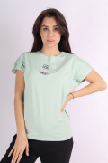 мята фото Женская футболка 1074 купить в Одессе по оптовым ценам