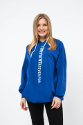 синий фото Женская толстовка K9.0640 купить в Одессе по оптовым ценам