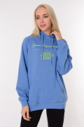 голубой фото Женская толстовка K9.0493 купить в Одессе по оптовым ценам
