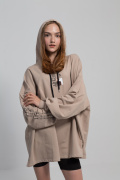 бежевый фото Женская толстовка K9.00644 купить в Одессе по оптовым ценам