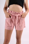 пудра фото Женские шорты 8878 купить в Одессе по оптовым ценам