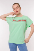 мята фото Женская футболка 900695 купить в Одессе по оптовым ценам