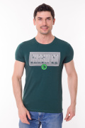 зеленый фото Мужская футболка 900717 купить в Одессе по оптовым ценам