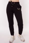 черный фото Женские спортивные штаны 900653 купить в Одессе по оптовым ценам