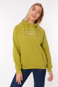 оливковый фото Женская толстовка K9.0450 купить в Одессе по оптовым ценам
