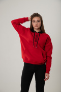 красный фото Женский свитшот К9.00566 купить в Одессе по оптовым ценам