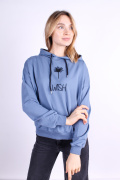 синий фото Женский свитшот 1019 купить в Одессе по оптовым ценам