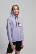 фиолетовый фото Женская толстовка 1004 купить в Одессе по оптовым ценам