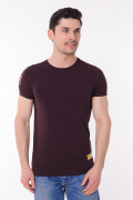 коричневый фото Мужская футболка 900719 купить в Одессе по оптовым ценам