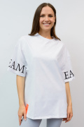 белый фото Женская футболка K9.00116 купить в Одессе по оптовым ценам
