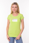 салатовый фото Женская футболка 900683 купить в Одессе по оптовым ценам