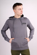 серый фото Женское худи 00643 купить в Одессе по оптовым ценам