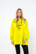 желтый фото Женский свитшот К9.0643 купить в Одессе по оптовым ценам