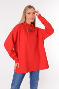 красный фото Женская толстовка K9.0488 купить в Одессе по оптовым ценам