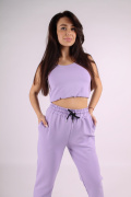 сиреневый фото Женский спортивный костюм 1089 купить в Одессе по оптовым ценам