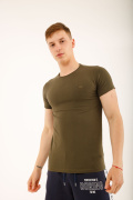 хаки фото Мужская футболка E9. 00135 купить в Одессе по оптовым ценам