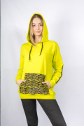 желтый фото женский свитшот К9.0592 купить в Одессе по оптовым ценам