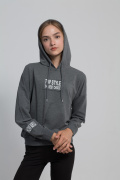 серый фото Женская толстовка K9.00629 купить в Одессе по оптовым ценам