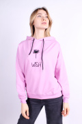 розовый фото Женский свитшот 1019 купить в Одессе по оптовым ценам