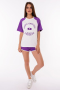 фиолетовый фото Спортивный костюм k9.00049 купить в Одессе по оптовым ценам