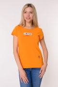 оранжевый фото Женская футболка K9.00725 купить в Одессе по оптовым ценам