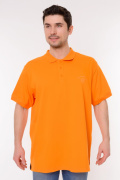 оранжевый фото Мужская футболка Polo 900605 купить в Одессе по оптовым ценам