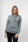 серый фото Женский свитшот К9.0583 купить в Одессе по оптовым ценам