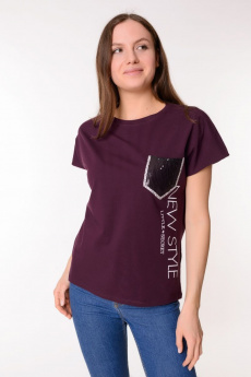 Женская футболка K9.00719 фото Оптовый интернет-магазин одежды от бренда Little Secret в Украине
