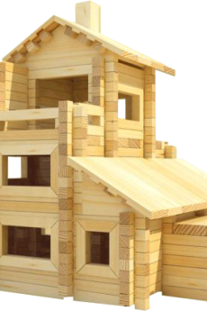 Конструктор Лесовичок Разборный домик №7 les 007 фото Детские товары