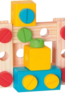 Конструктор Woody Стройка 02190895 фото Детские товары