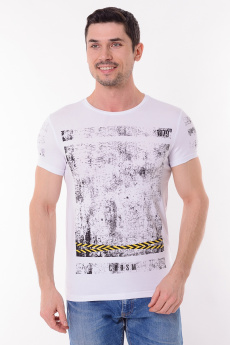 Мужская футболка 01002 фото Мужская одежда оптом купить от производителя по низким ценам Украина | LITTLE SECRET