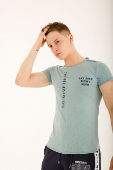 Мужская футболка E9. 00325 фото Мужские футболки оптом Одесса от производителя